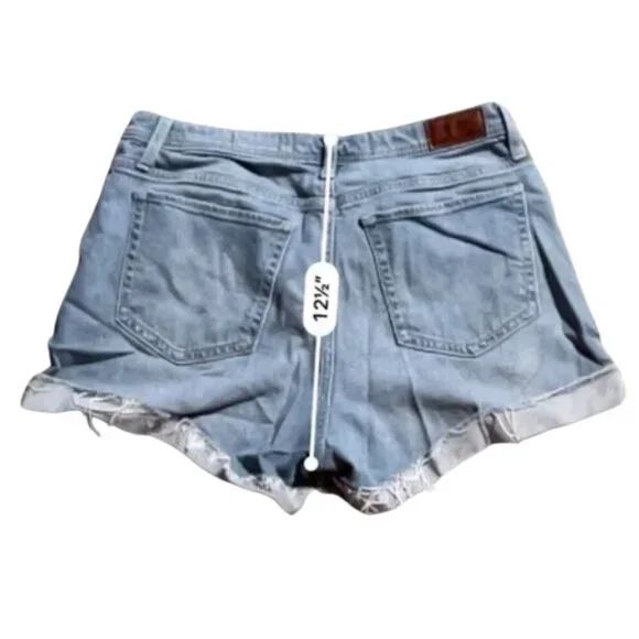 Hollister Women’s Denim Shorts Size 31 | Distressed Casual Style | Free Shipping - Picture 5 of 6